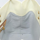 LOUIS VUITTON Monogram Vernis Reade PM Hand Bag Perle M91336 LV Auth 142788-20