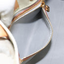 LOUIS VUITTON Monogram Vernis Reade PM Hand Bag Perle M91336 LV Auth 142788-22