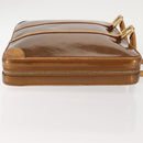 LOUIS VUITTON Monogram Vernis Van Damme Hand Bag Bronze M91125 LV Auth 142789-3