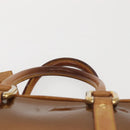 LOUIS VUITTON Monogram Vernis Van Damme Hand Bag Bronze M91125 LV Auth 142789-8