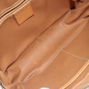 CELINE Macadam Canvas Hand Bag PVC Beige Gold Auth 142798-11