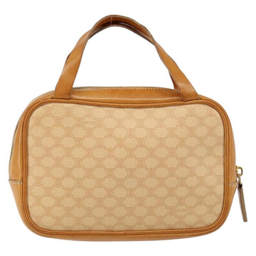 CELINE Macadam Canvas Hand Bag PVC Beige Gold Auth 142798 - 0