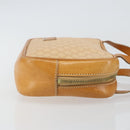 CELINE Macadam Canvas Hand Bag PVC Beige Gold Auth 142798-3