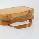 CELINE Macadam Canvas Hand Bag PVC Beige Gold Auth 142798-7