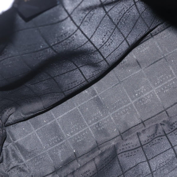 CELINE Macadam Canvas Hand Bag Brown Gold Auth 142800