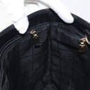 CELINE Macadam Canvas Hand Bag Brown Gold Auth 142800-19