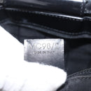 CELINE Macadam Canvas Hand Bag Brown Gold Auth 142800-12