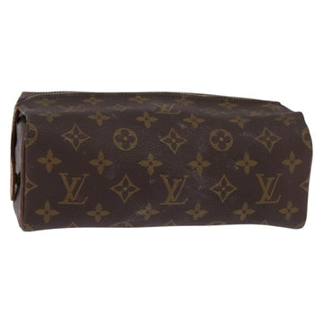 LOUIS VUITTON Monogram Trousse Patte Pression Cosmetic Pouch M47636 Auth 142810