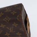 LOUIS VUITTON Monogram Trousse Patte Pression Cosmetic Pouch M47636 Auth 142810-16