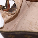 LOUIS VUITTON Monogram Trousse Patte Pression Cosmetic Pouch M47636 Auth 142810-18