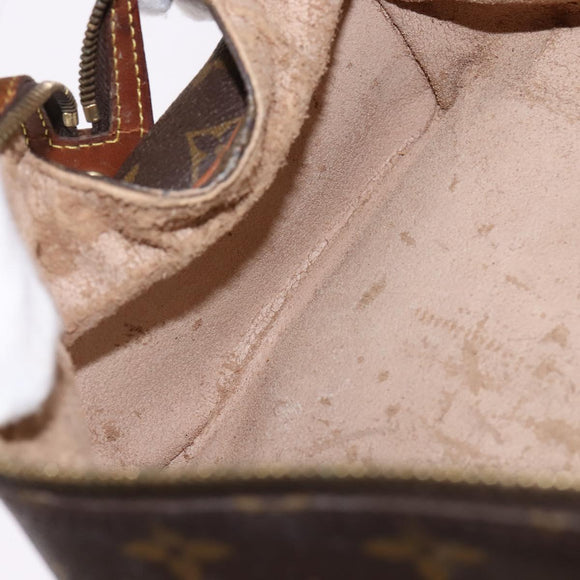 LOUIS VUITTON Monogram Trousse Patte Pression Cosmetic Pouch M47636 Auth 142810