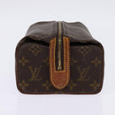 LOUIS VUITTON Monogram Trousse Patte Pression Cosmetic Pouch M47636 Auth 142810-3