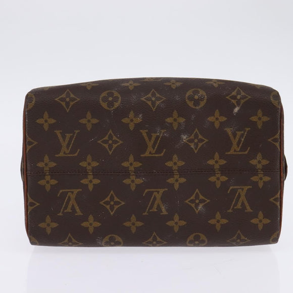 LOUIS VUITTON Monogram Trousse Patte Pression Cosmetic Pouch M47636 Auth 142810