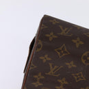 LOUIS VUITTON Monogram Trousse Patte Pression Cosmetic Pouch M47636 Auth 142810-14