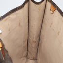 LOUIS VUITTON Monogram Sac Plat Hand Bag M51140 LV Auth 142812-19