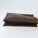 LOUIS VUITTON Monogram Sac Plat Hand Bag M51140 LV Auth 142812-3