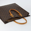 LOUIS VUITTON Monogram Sac Plat Hand Bag M51140 LV Auth 142812-6