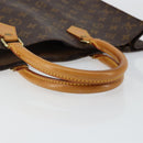 LOUIS VUITTON Monogram Sac Plat Hand Bag M51140 LV Auth 142812-7