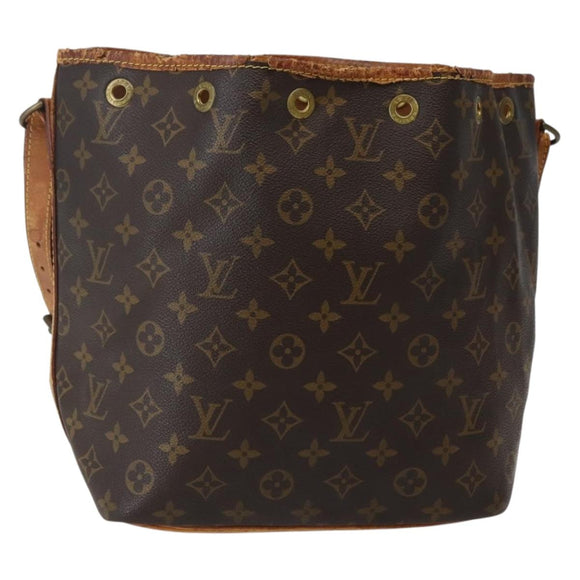 LOUIS VUITTON Monogram Petit Noe Shoulder Bag M42226 LV Auth 142813