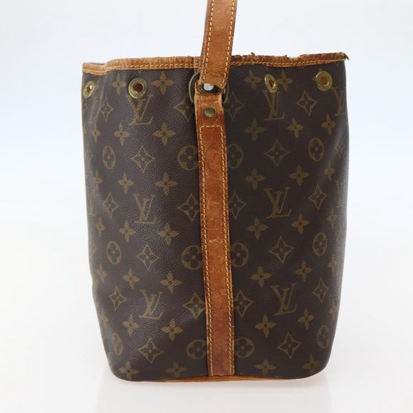 LOUIS VUITTON Monogram Petit Noe Shoulder Bag M42226 LV Auth 142813