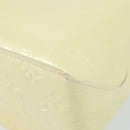 LOUIS VUITTON Monogram Vernis Reade PM Hand Bag Perle M91336 LV Auth 142816-15