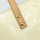 LOUIS VUITTON Monogram Vernis Reade PM Hand Bag Perle M91336 LV Auth 142816-17