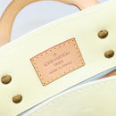 LOUIS VUITTON Monogram Vernis Reade PM Hand Bag Perle M91336 LV Auth 142816-10