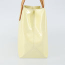 LOUIS VUITTON Monogram Vernis Reade PM Hand Bag Perle M91336 LV Auth 142816-3