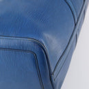 LOUIS VUITTON Epi Keepall 45 Boston Bag Blue M42975 LV Auth 142820-14