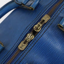 LOUIS VUITTON Epi Keepall 45 Boston Bag Blue M42975 LV Auth 142820-10