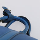 LOUIS VUITTON Epi Keepall 45 Boston Bag Blue M42975 LV Auth 142820-8