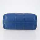 LOUIS VUITTON Epi Keepall 45 Boston Bag Blue M42975 LV Auth 142820-5