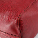 LOUIS VUITTON Epi Keepall 50 Boston Bag Red M42967 LV Auth 142821-12