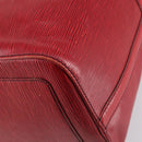 LOUIS VUITTON Epi Keepall 50 Boston Bag Red M42967 LV Auth 142821-13