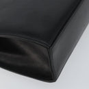 Salvatore Ferragamo Gancini Shoulder Bag Leather Black Gold Auth 142822-16