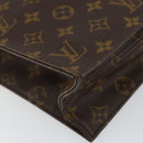 LOUIS VUITTON Monogram Sac Plat Hand Bag M51140 LV Auth 142831-15
