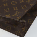 LOUIS VUITTON Monogram Sac Plat Hand Bag M51140 LV Auth 142831-16