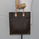 LOUIS VUITTON Monogram Sac Plat Hand Bag M51140 LV Auth 142831-21