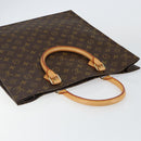 LOUIS VUITTON Monogram Sac Plat Hand Bag M51140 LV Auth 142831-6