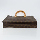 LOUIS VUITTON Monogram Sac Plat Hand Bag M51140 LV Auth 142831-5