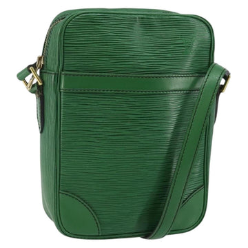 LOUIS VUITTON Epi Danube Shoulder Bag Green M45634 LV Auth 142833