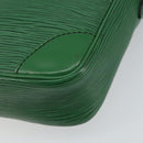 LOUIS VUITTON Epi Danube Shoulder Bag Green M45634 LV Auth 142833-15