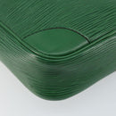 LOUIS VUITTON Epi Danube Shoulder Bag Green M45634 LV Auth 142833-18