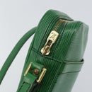LOUIS VUITTON Epi Danube Shoulder Bag Green M45634 LV Auth 142833-9