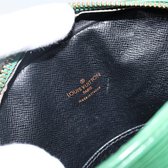 LOUIS VUITTON Epi Danube Shoulder Bag Green M45634 LV Auth 142833