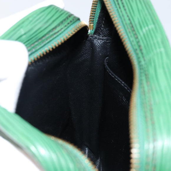 LOUIS VUITTON Epi Danube Shoulder Bag Green M45634 LV Auth 142833