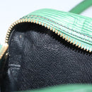 LOUIS VUITTON Epi Danube Shoulder Bag Green M45634 LV Auth 142833-12