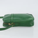 LOUIS VUITTON Epi Danube Shoulder Bag Green M45634 LV Auth 142833-4