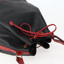 LOUIS VUITTON Epi Noe Shoulder Bag Bicolor Black Red M44017 LV Auth 142834-6