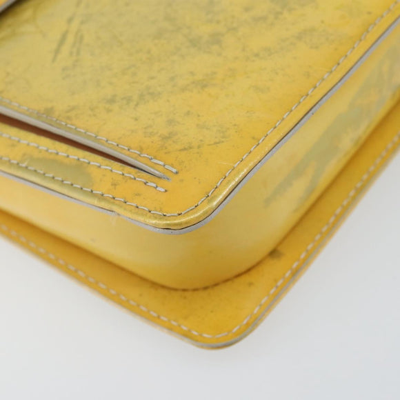 LOUIS VUITTON Monogram Vernis Motto Accessory Pouch Gris M91030 LV Auth 142835